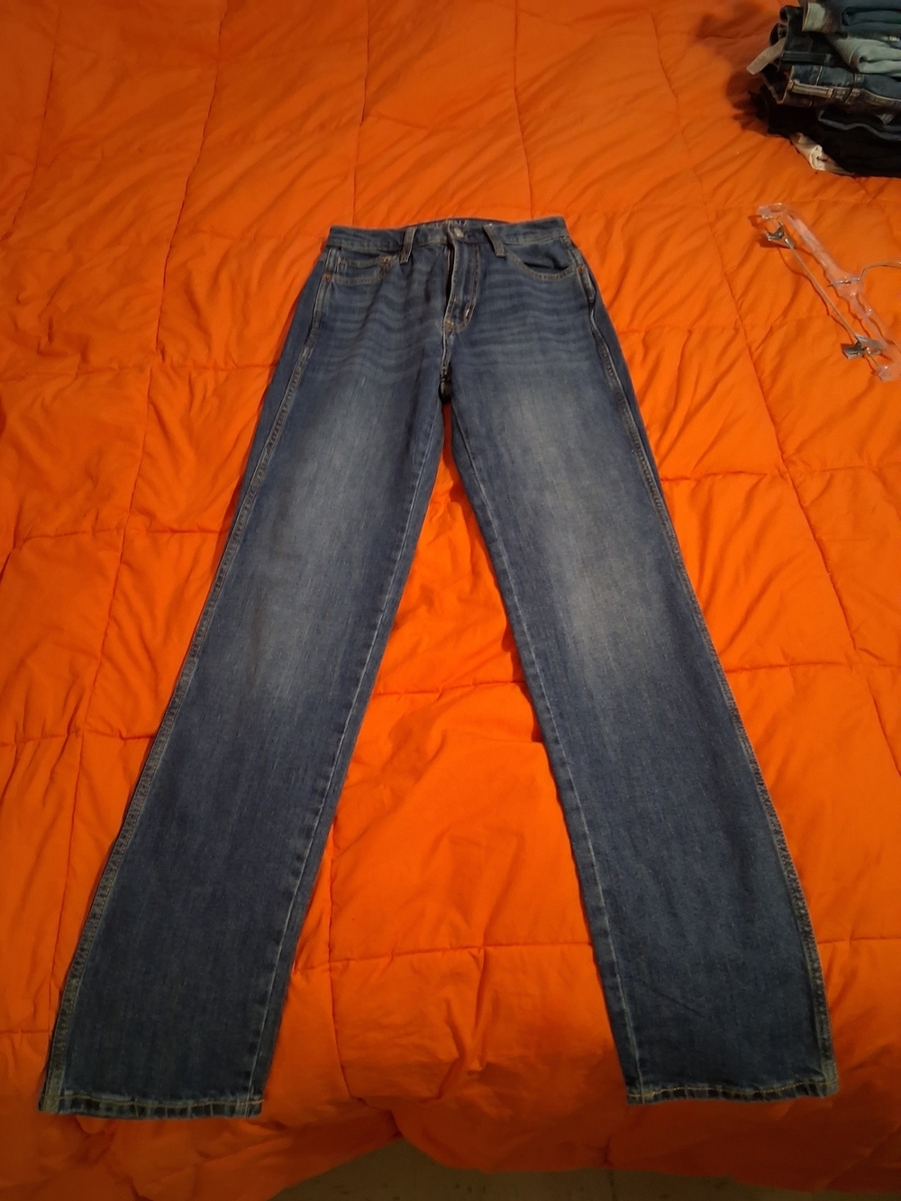 Arizona Jean Company High-Rise 90's Straight Leg Jeans - Blue - Picture 3 of 4